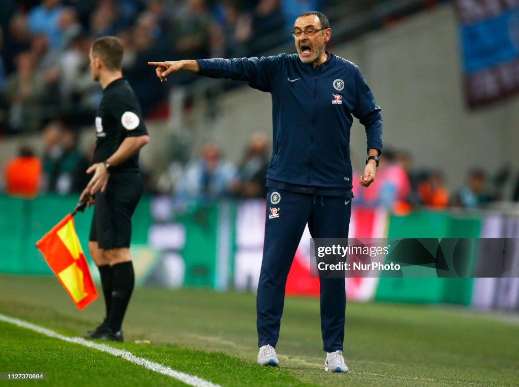 Chelsea v Manchester City - Carabao Cup Final