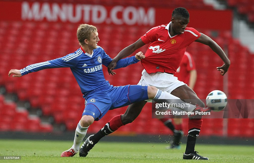 Manchester United v Chelsea - FA Youth Cup Semi Final 2nd Leg