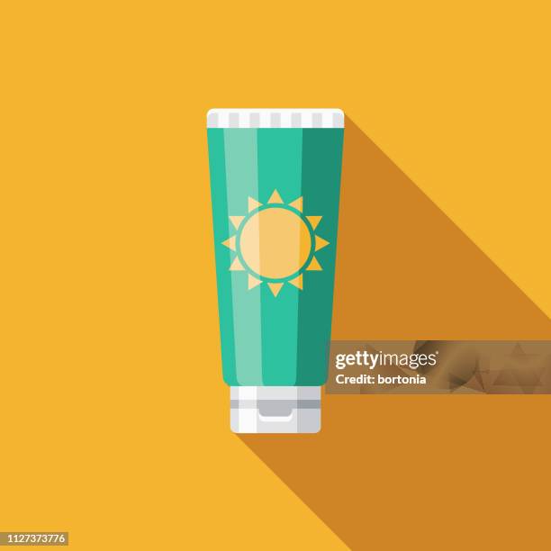 sunscreen australia icon - suncream stock illustrations