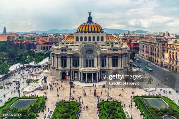 palacio de bellas artes - palacio de bellas artes stockfoto's en -beelden