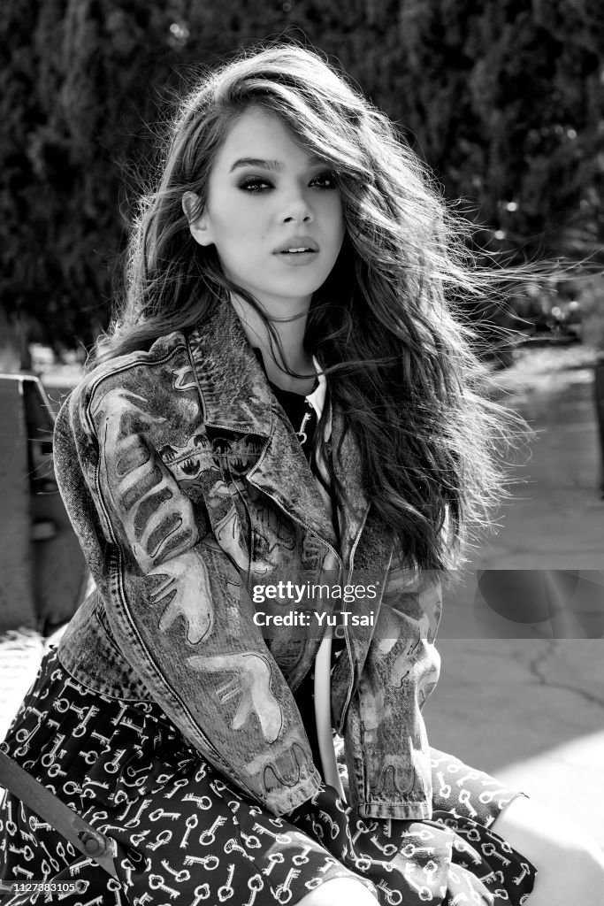 Actress Hailee Steinfeld is photographed for Harpers Bazaar Singapore ...