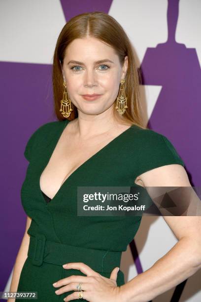 Amy Adams attends the 91st Oscars Nominees Luncheon at The Beverly Hilton Hotel on February 04, 2019 in Beverly Hills, California.