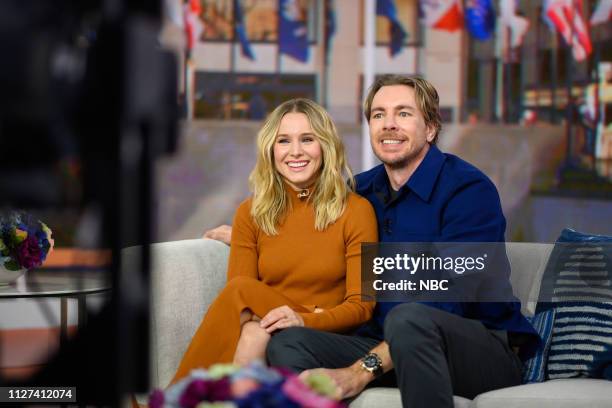 Kristen Bell and Dax Shepard on Monday, February 25, 2019 --