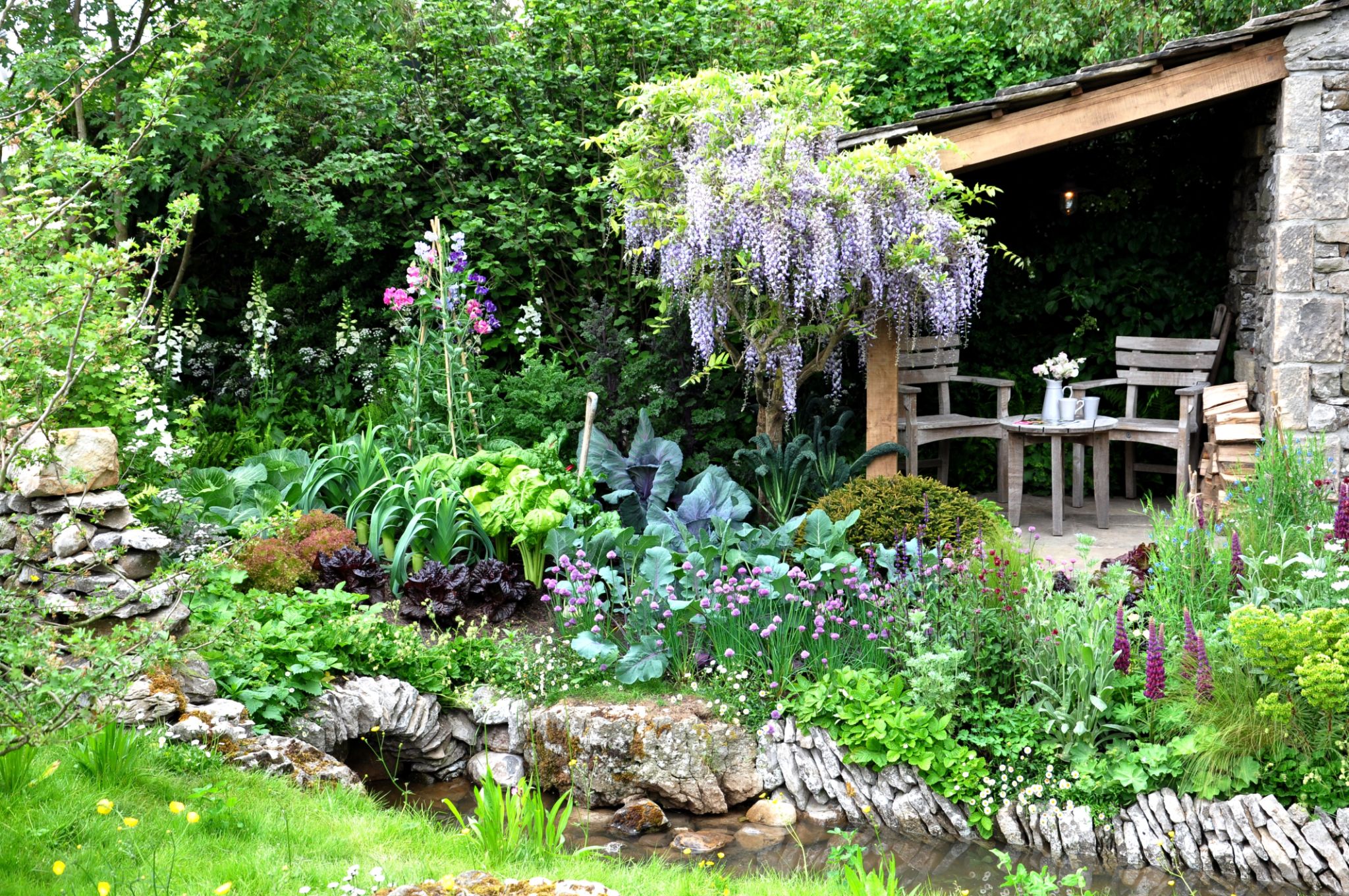 romantic garden