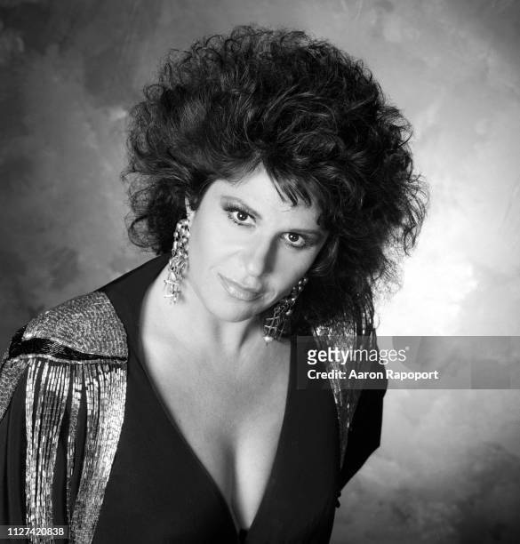 Los Angeles Legendary entertainer Lainie Kazan poses for a portrait in Los Angeles, California.
