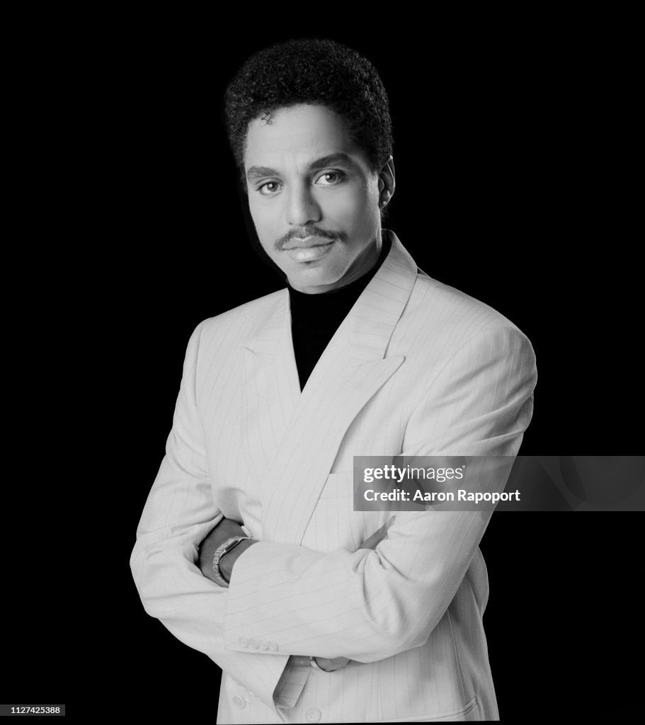 Marlon Jackson, brother of pop icon of Michael Jackson poses for a Marlon Jackson, brother of pop icon of Michael Jackson poses for a