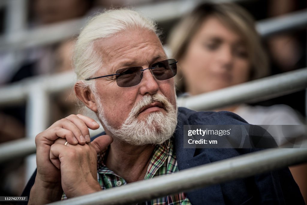 Middleaged Man With White Hair And Beard High-Res Stock Photo - Getty Images Middleaged Man With White Hair And Beard High-Res Stock Photo - Getty Images