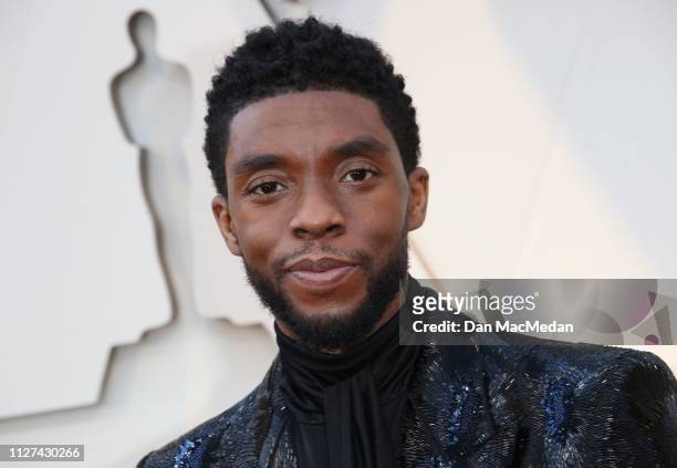 Chadwick Boseman attends the 91st Annual Academy Awards at Hollywood and Highland on February 24, 2019 in Hollywood, California.