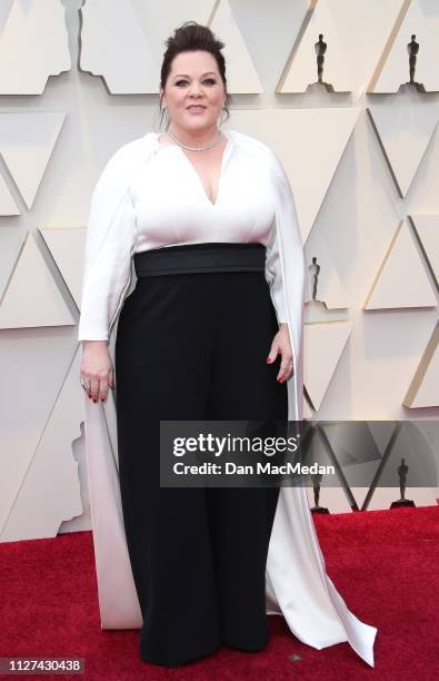 Melissa McCarthy attends the 91st Annual Academy Awards at Hollywood and Highland on February 24, 2019 in Hollywood, California.