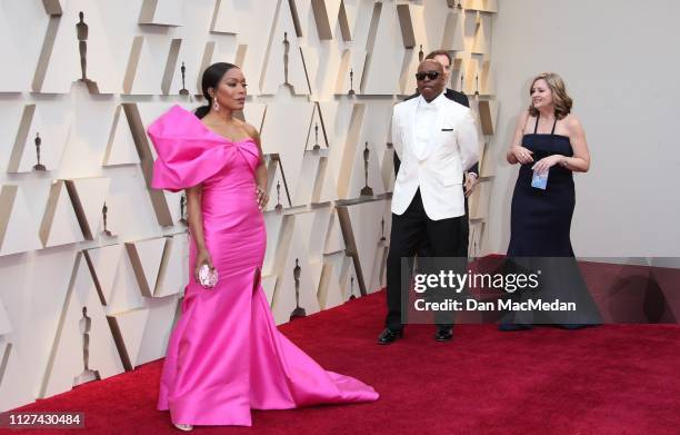 Angela Bassett and Courtney B. Vance attend the 91st Annual Academy Awards at Hollywood and Highland on February 24, 2019 in Hollywood, California.