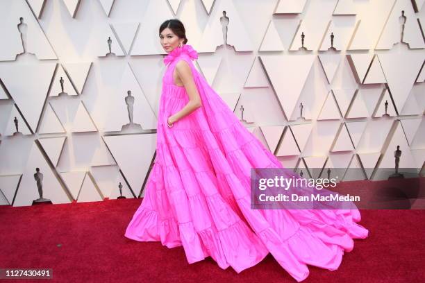 Gemma Chan attends the 91st Annual Academy Awards at Hollywood and Highland on February 24, 2019 in Hollywood, California.