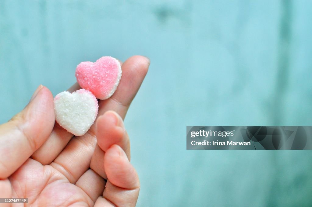 Heart gummies