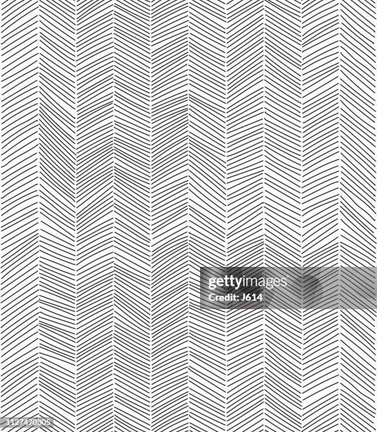 freehand line pattern - monochrome pattern stock illustrations