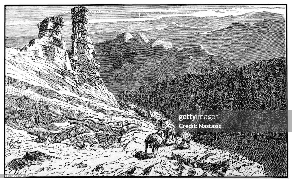 Utsikt över Sierra Nevada