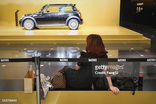 GoodWood Car is displayed during the media day of the Shanghai International Automobile Industry Exhibition at Shanghai New International Expo Center...
