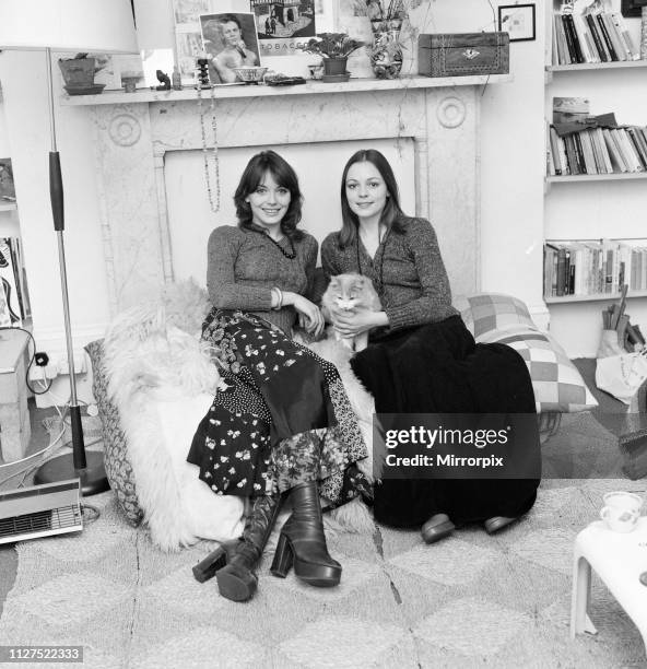 Lesley Anne Down and Jacqueline Tong, British actresses who will be starring in the new series of Upstairs, Downstairs for London Weekend Television,...