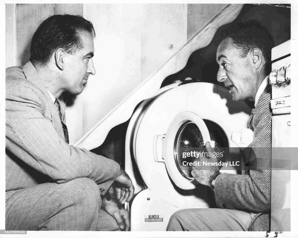 Developer Bill Levitt and Senator Joseph McCarthy in 1947