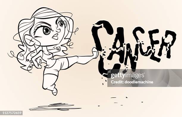 mary krebs zerstörer - eierstockkrebs stock-grafiken, -clipart, -cartoons und -symbole