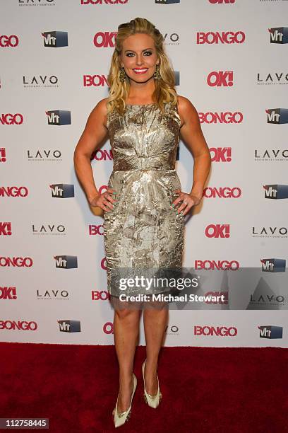 Correspondent Courtney Friel attends OK! Magazine's Sexy Singles party at Lavo NYC on April 20, 2011 in New York City.