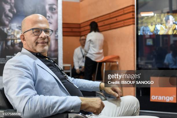 David Kessler, General Director of Orange Studio, a subsidiary of Orange dedicated to coproduction and acquisition of long feature films looks on as...