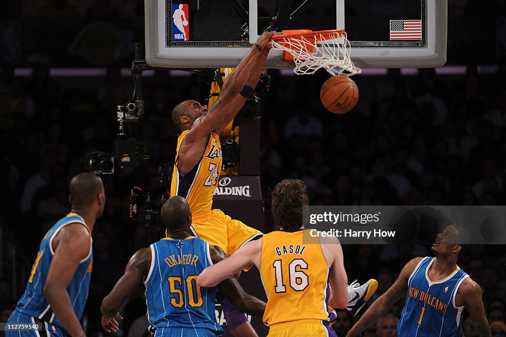 New Orleans Hornets v Los Angeles Lakers - Game Two