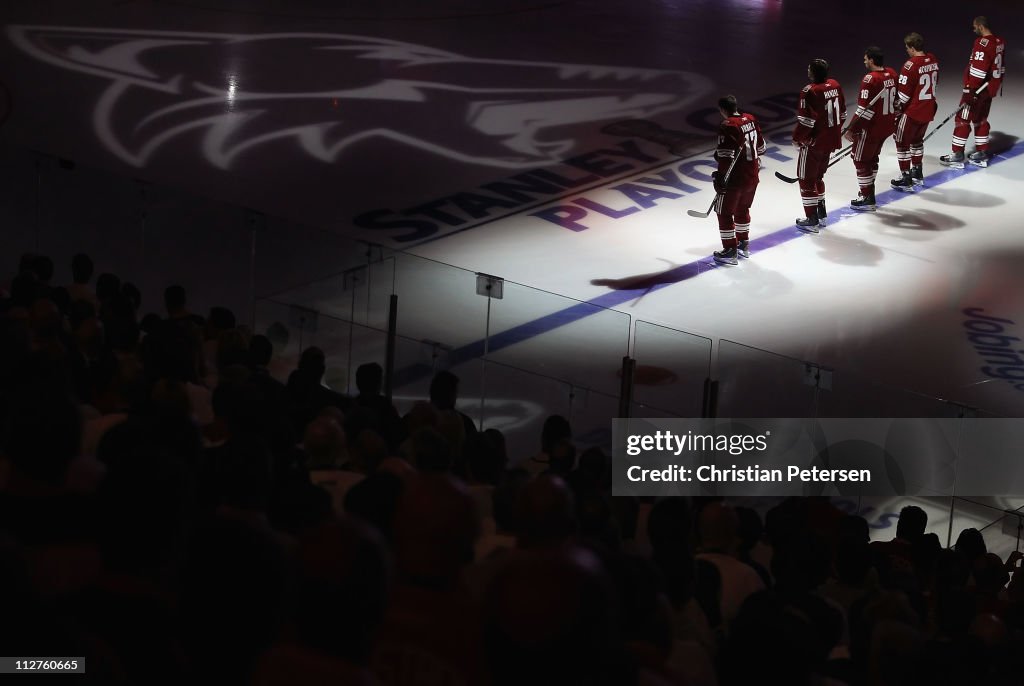 Detroit Red Wings v Phoenix Coyotes - Game Four