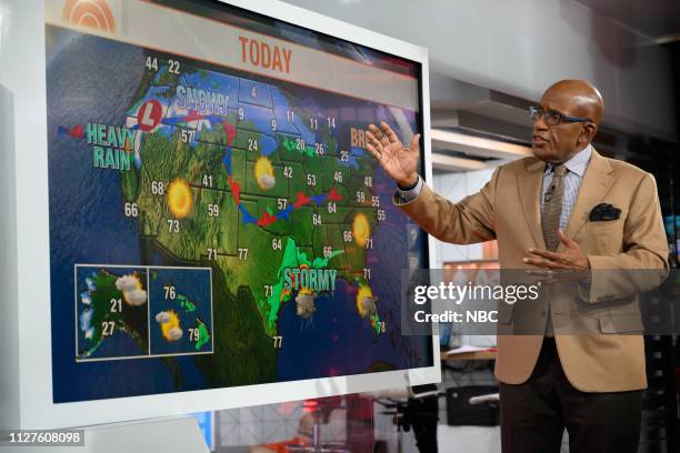 Al Roker on Tuesday, February 26, 2019 --