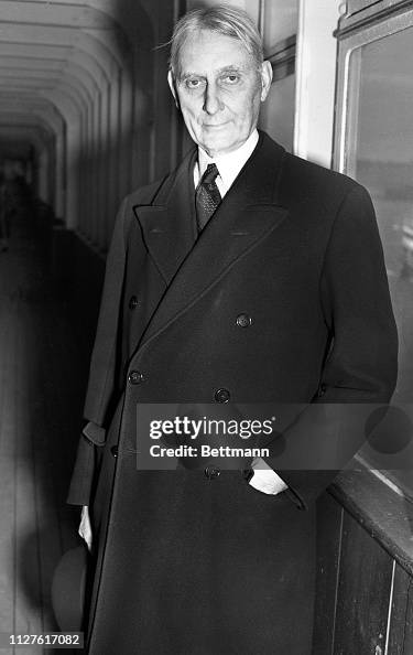 Rublee George Rublee, who resigned recently as Director of the... News Photo ...