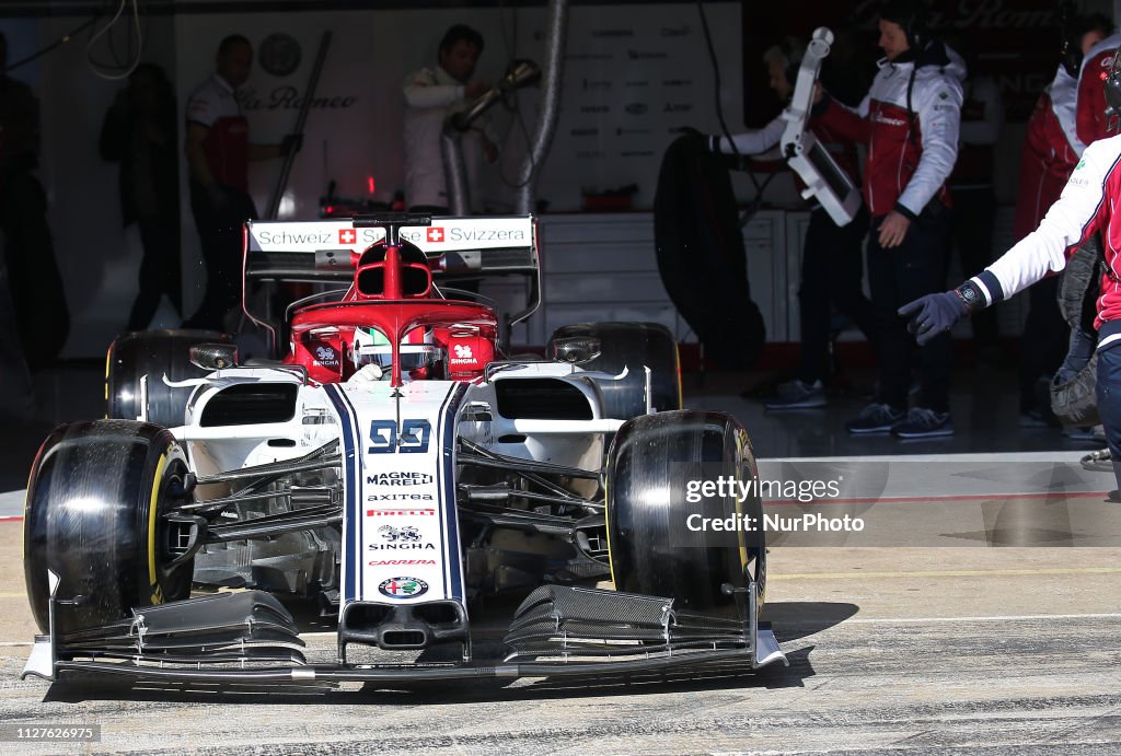 F1 Winter Testing in Barcelona - Day 1