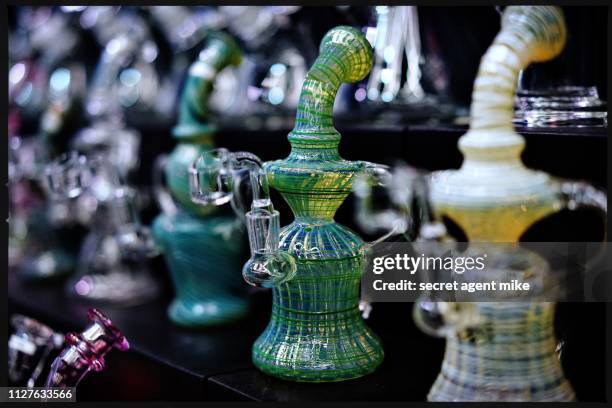 multiple bongs - pipe smoking pipe stock pictures, royalty-free photos & images