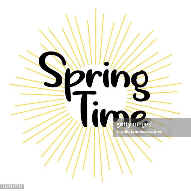 spring time - ginseng stock illustrations