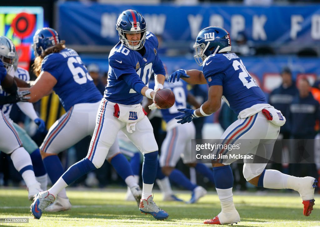 Dallas Cowboys v New York Giants