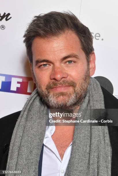 Clovis Cornillac attends the 26th "Trophees Du Film Francais" Photocall at Palais Brongniart on February 05, 2019 in Paris, France.