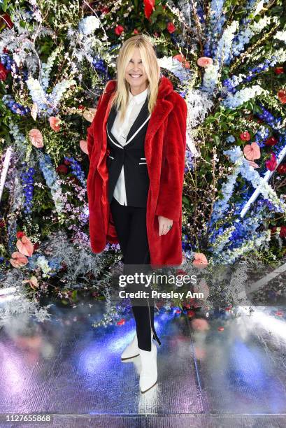Irena Medavoy attends Rodarte FW19 Fashion Show at The Huntington Library and Gardens on February 05, 2019 in San Marino, California.