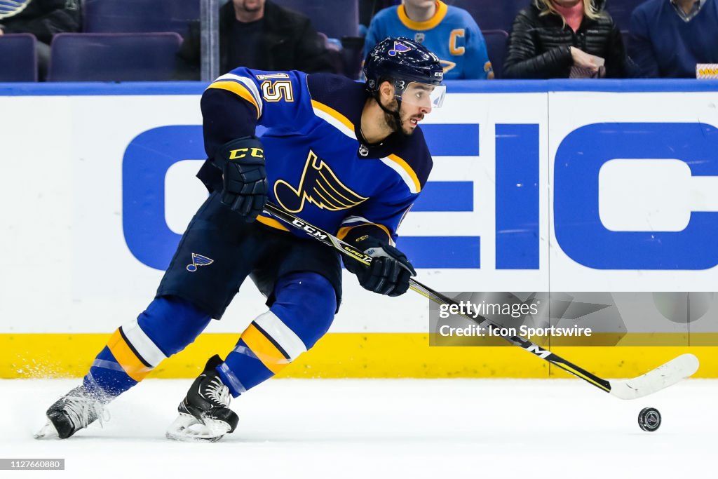 NHL: FEB 26 Predators at Blues
