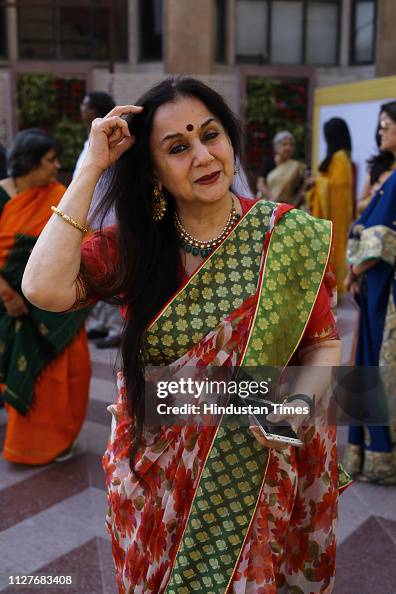 Nalini Reddy Journalist Nalini Singh during a marriage reception of Kuchipudi ...