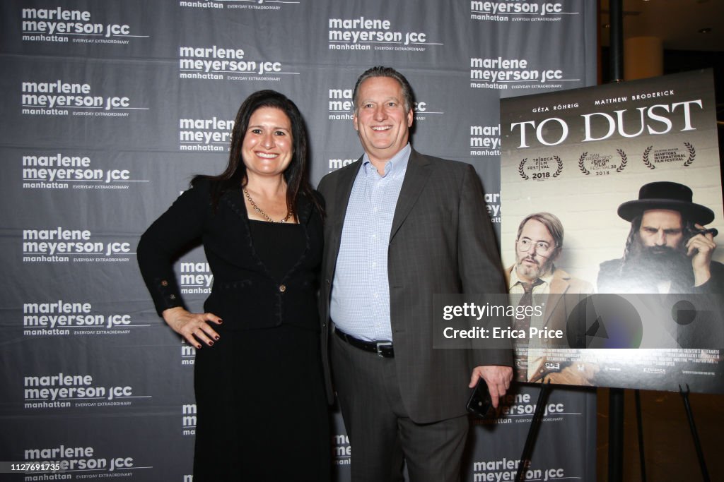 "To Dust" New York Screening