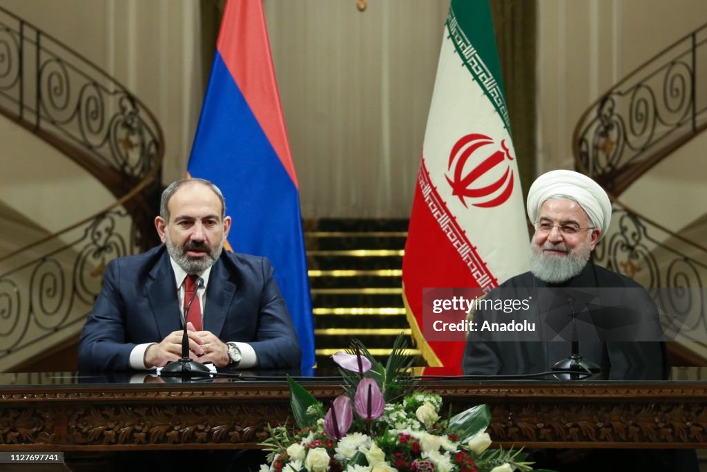 Prime Minister of Armenia Pashinyan in Iran