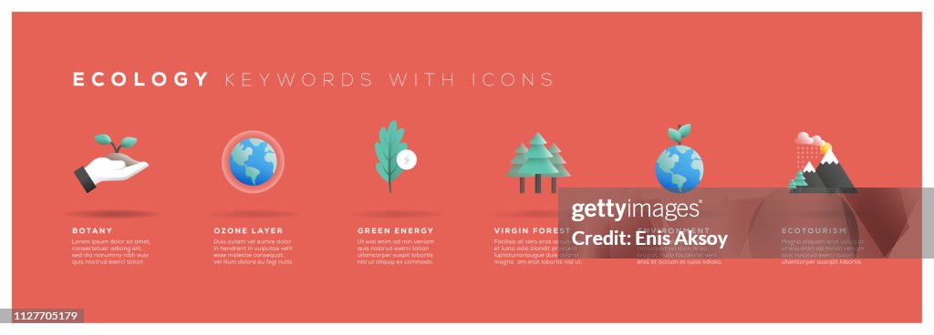 Ecology Keywords with Icons