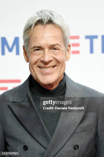 Claudio Baglioni attends a photocall on the second day of the 69. Sanremo Music Festival at Teatro Ariston on February 06, 2019 in Sanremo, Italy.