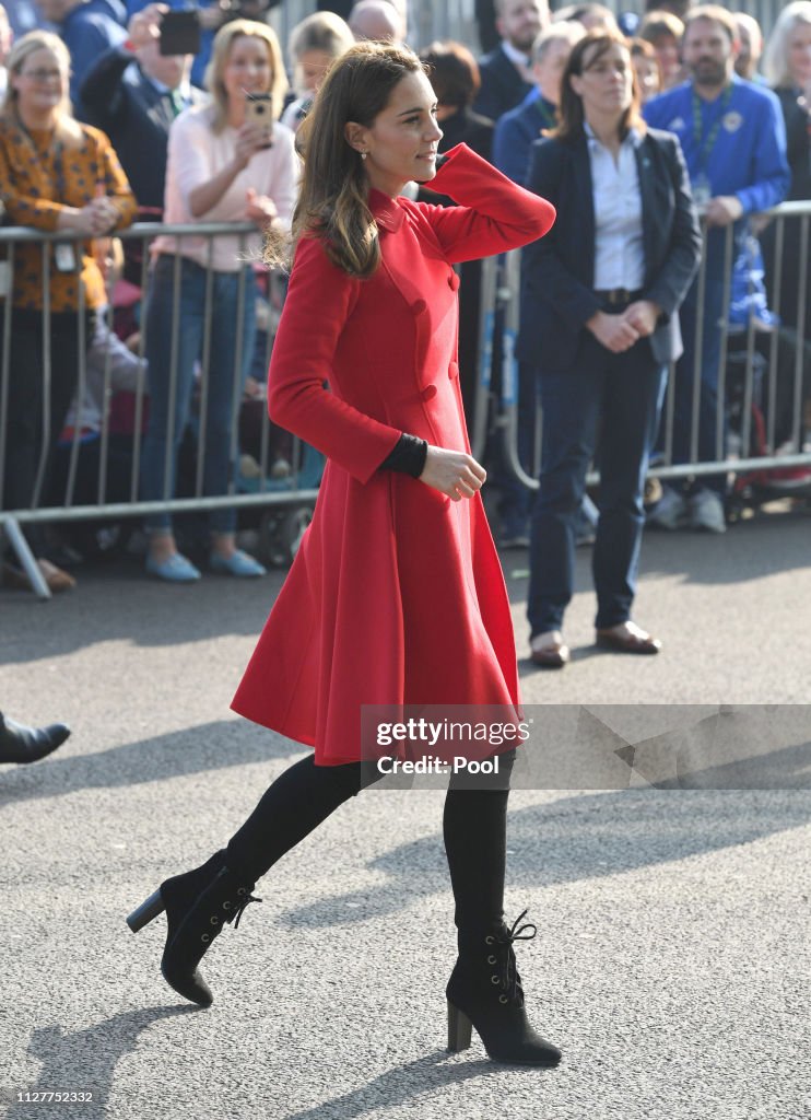 Duke And Duchess Of Cambridge Visit Northern Ireland - Day One