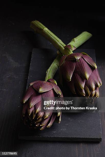 artichoke - alcachofra - fotografias e filmes do acervo