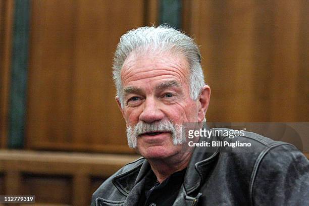 Pastor Terry Jones of Dove World Outreach Center attends a hearing in 19th District Court April 21, 2011 in Dearborn, Michigan. The hearing was to...