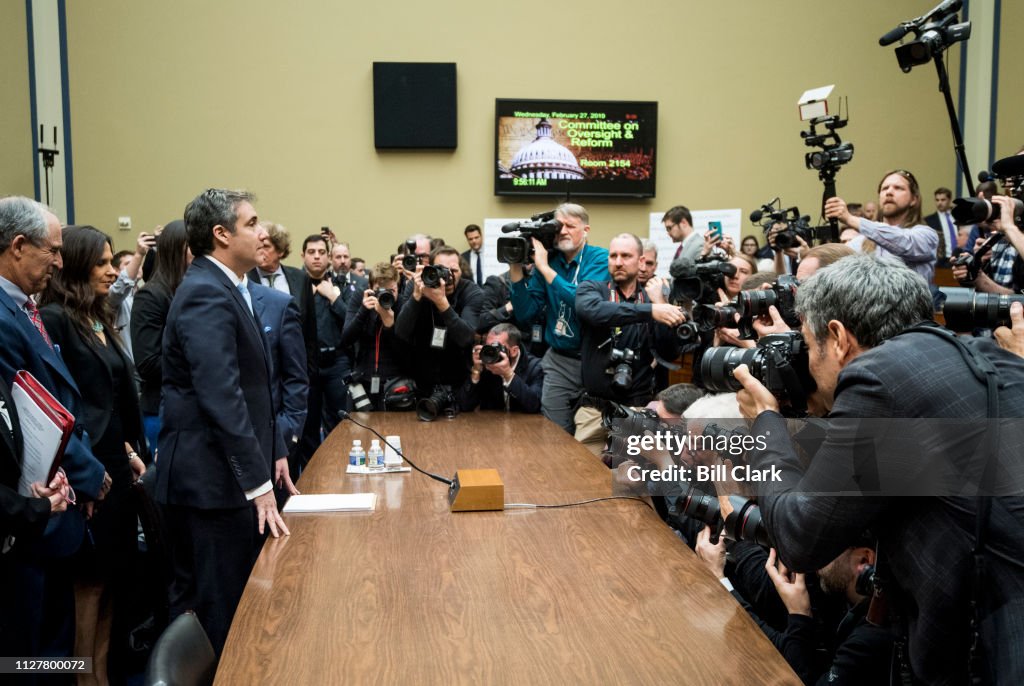 Michael Cohen Hearing