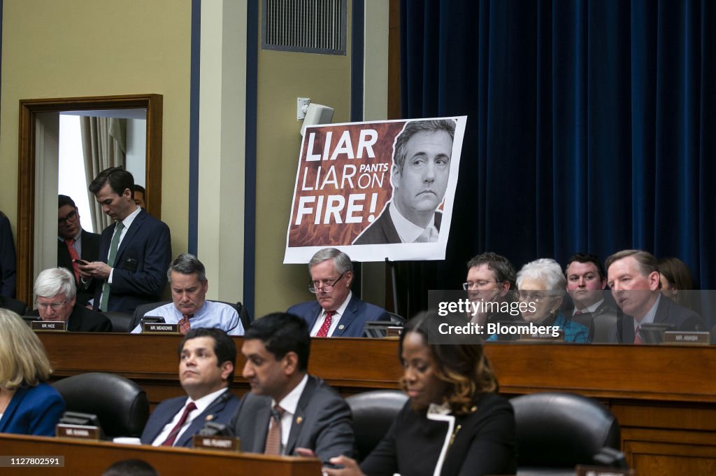 Former Trump Lawyer Michael Cohen Testifies Before House Oversight Committee