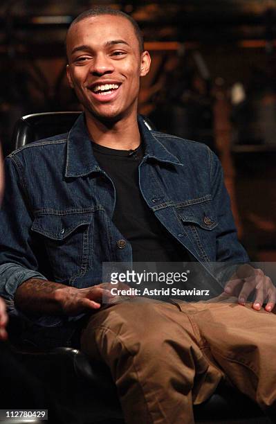 Bow Wow visits the Top 20 Countdown at fuse Studios on April 21, 2011 in New York City.