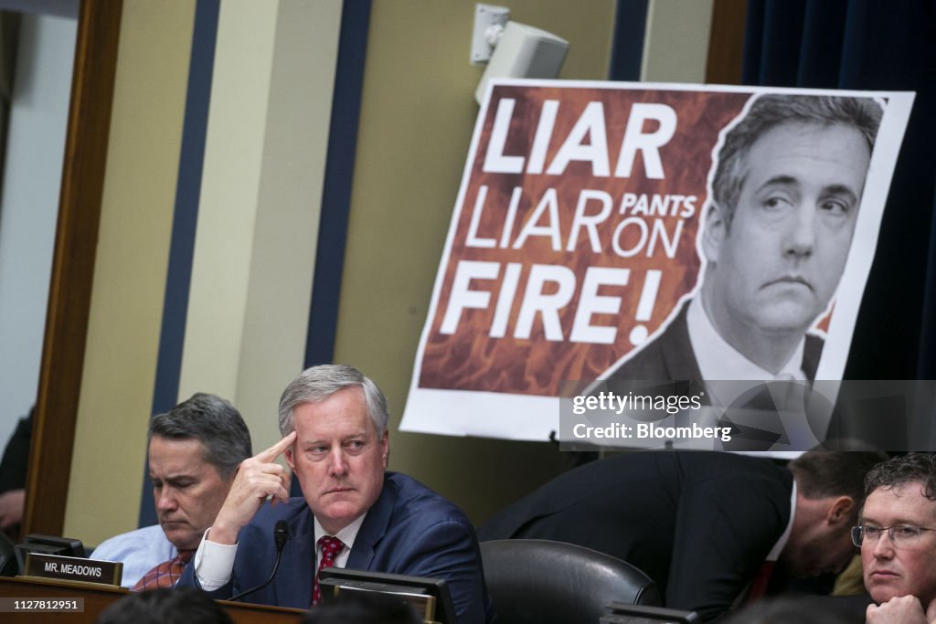 Former Trump Lawyer Michael Cohen Testifies Before House Oversight Committee