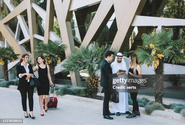 business people working in the street - tourism business stock pictures, royalty-free photos & images