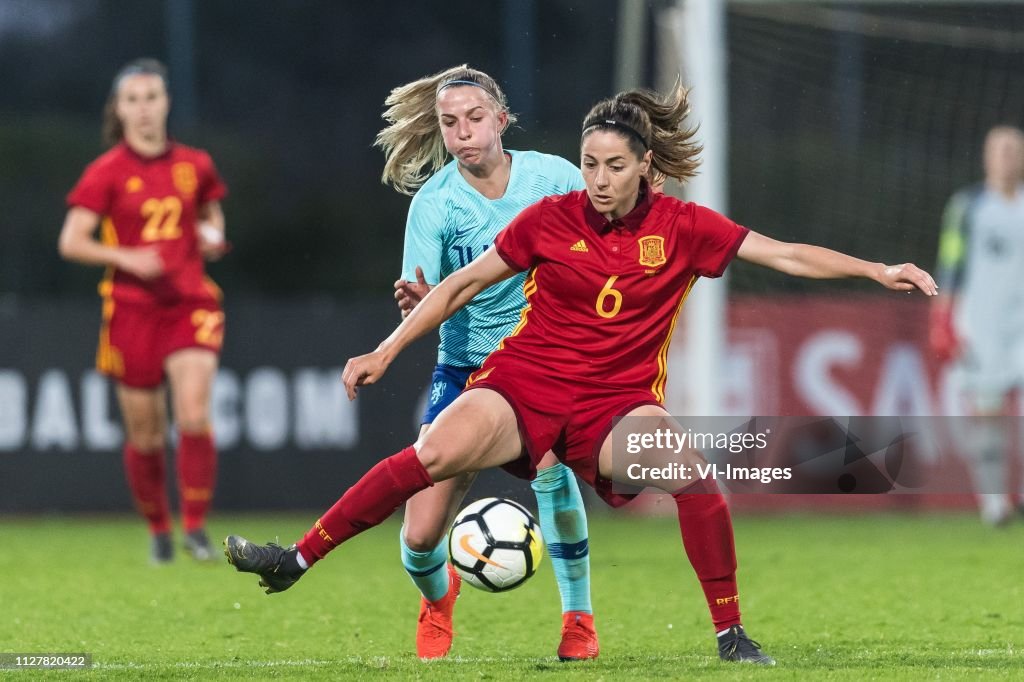 Algarve Cup 2019"Women: Spain v The Netherlands"