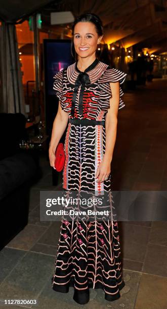 Pippa Middleton attends The Beating Hearts Ball in support of The British Heart Foundation at The Guildhall on February 27, 2019 in London, England.